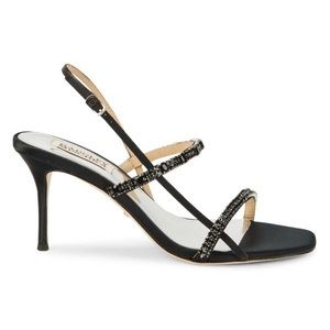 $275 Badgley Mischka Size 9 Zane Slingback Pump Heel NWT